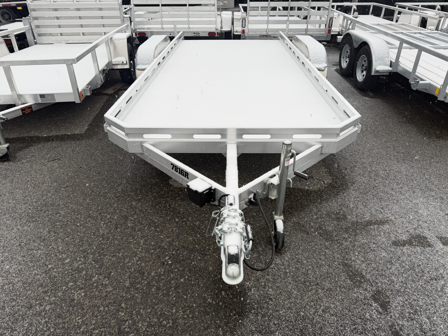 New 2026 Aluma 7816R Utility Trailer