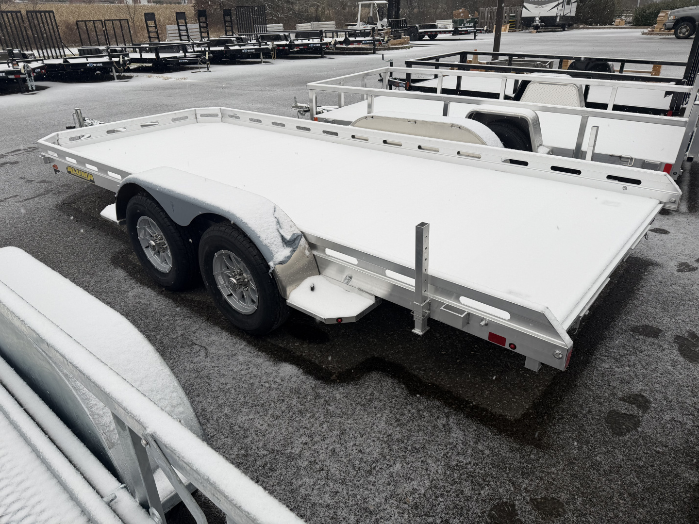 New 2026 Aluma 7816R Utility Trailer