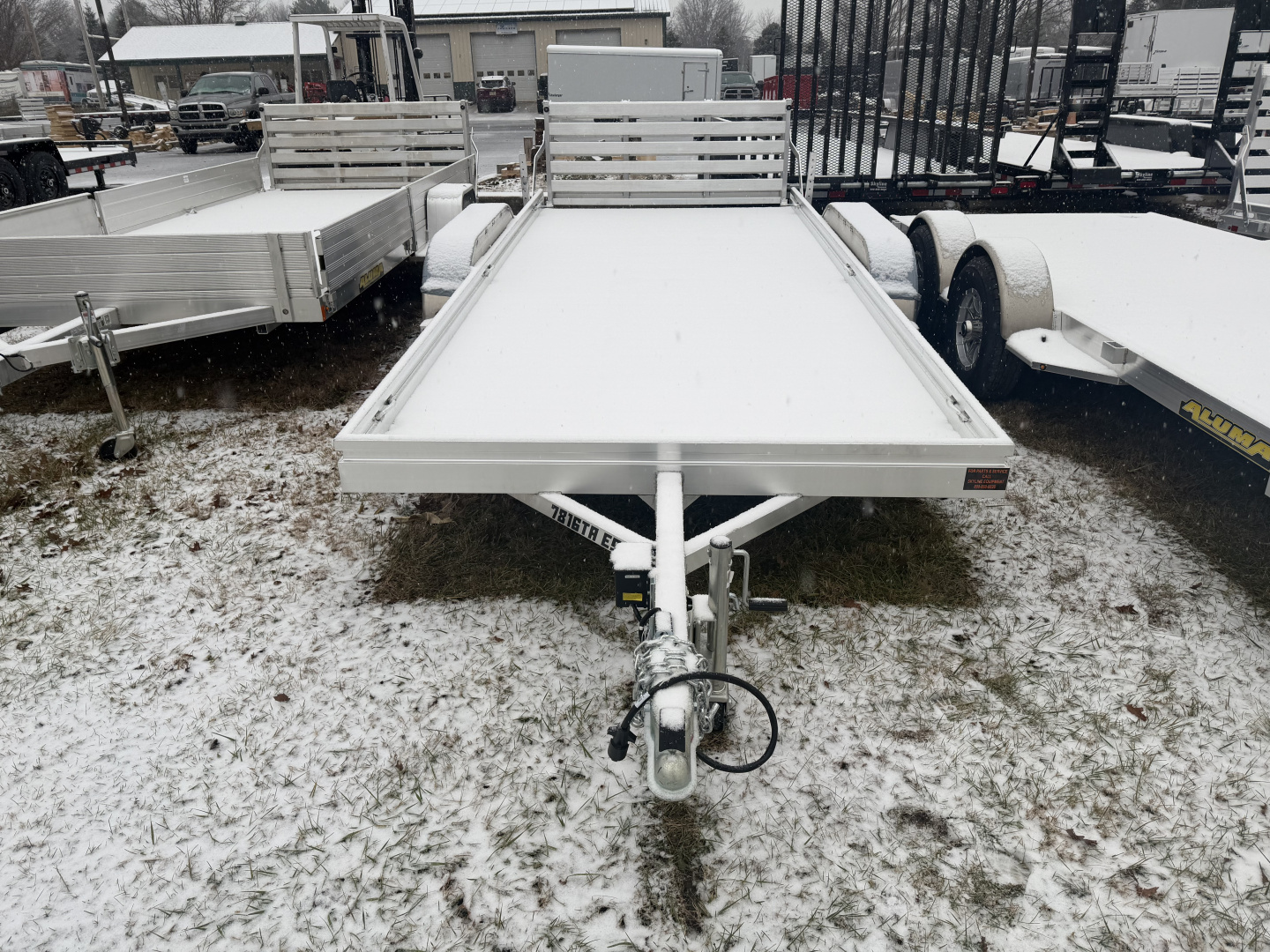New 2026 Aluma 7816TAESA Utility Trailer