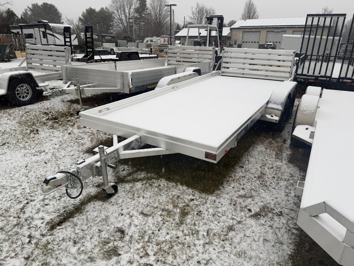 New 2026 Aluma 7816TAESA Utility Trailer