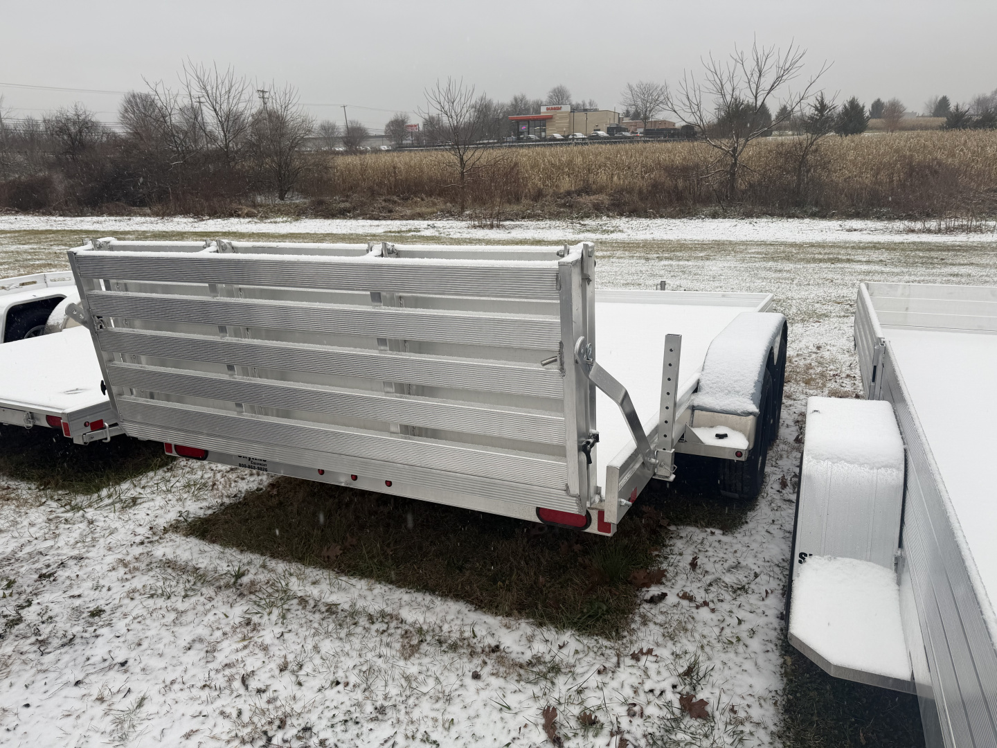 New 2026 Aluma 7816TAESA Utility Trailer