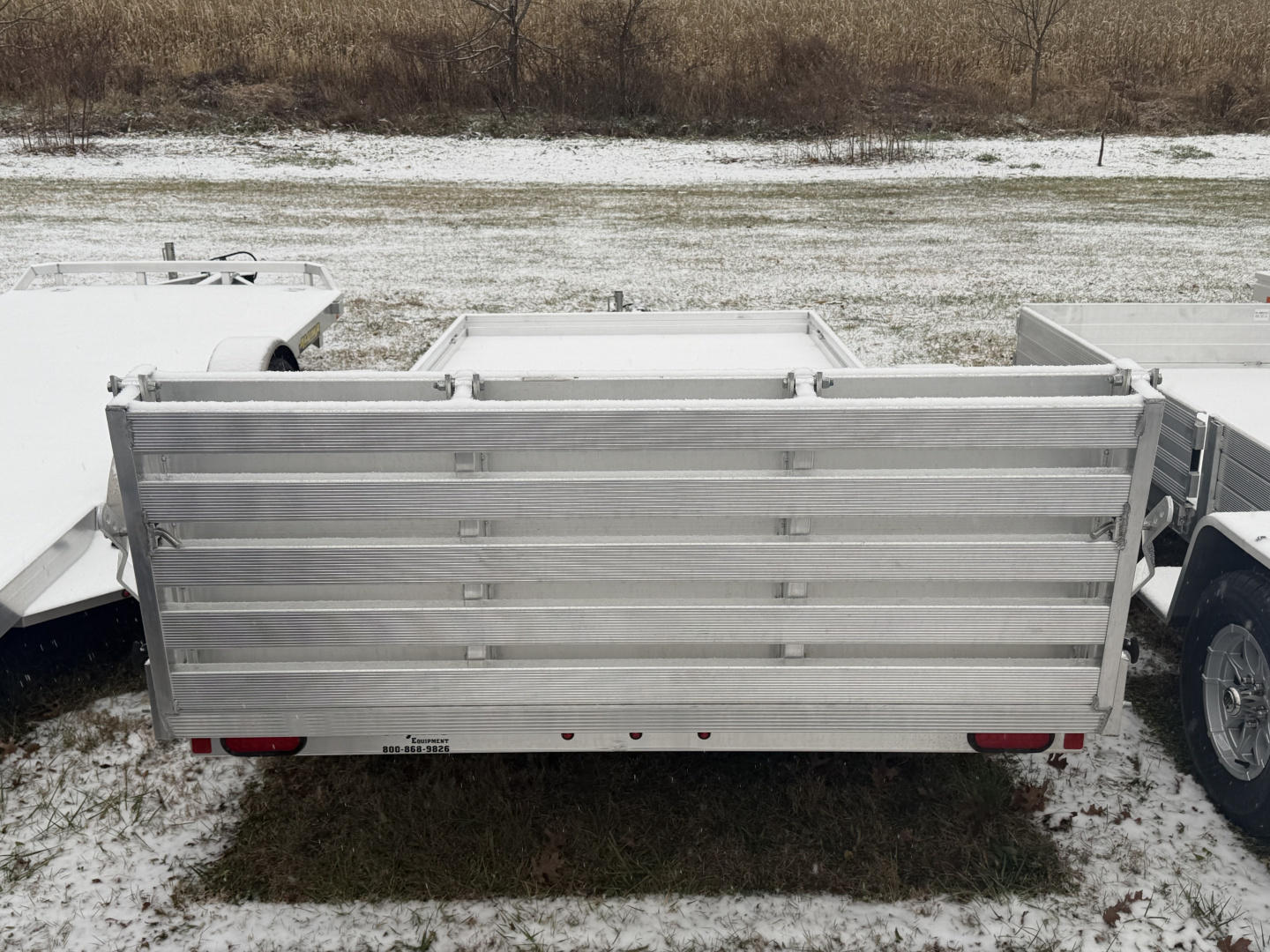 New 2026 Aluma 7816TAESA Utility Trailer