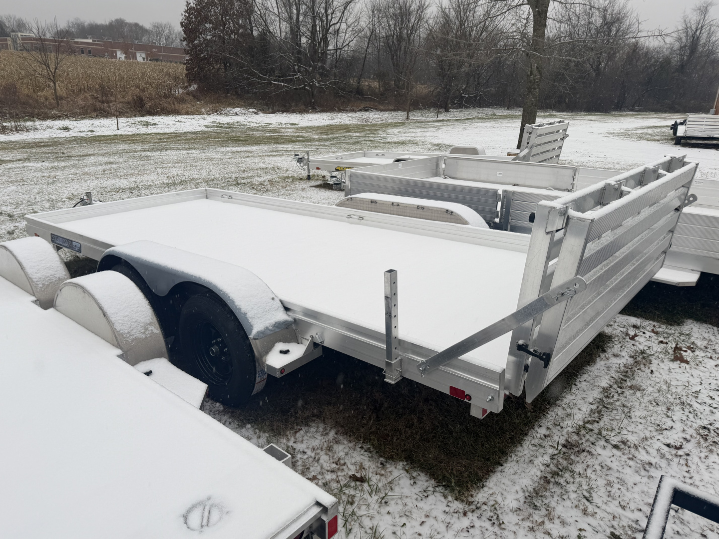 New 2026 Aluma 7816TAESA Utility Trailer