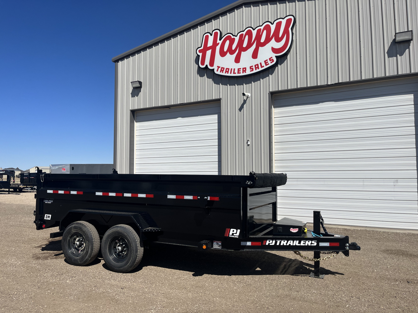 New 2026 PJ 83"x14' BP Tandem Axle Low Pro High Side Dump w/ 36" Sides – DM