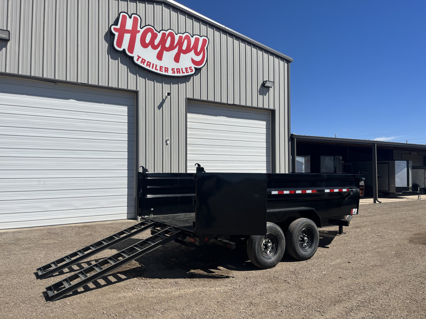 New 2026 PJ 83"x14' BP Tandem Axle Low Pro High Side Dump w/ 36" Sides – DM