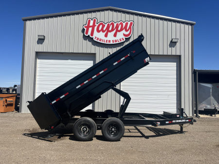 New 2026 PJ 83"x14' BP Tandem Axle Low Pro High Side Dump w/ 36" Sides – DM
