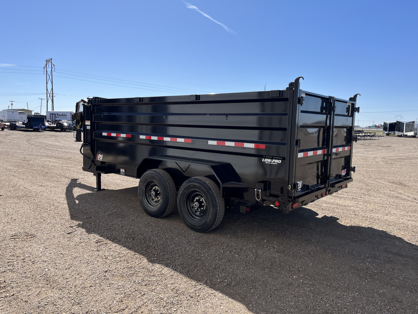 New 2026 PJ 83"x14' GN Tandem Axle Low Pro High Side Dump w/ 48" Sides – DM