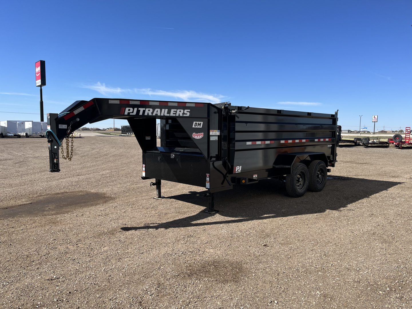 New 2026 PJ 83"x14' GN Tandem Axle Low Pro High Side Dump w/ 48" Sides – DM