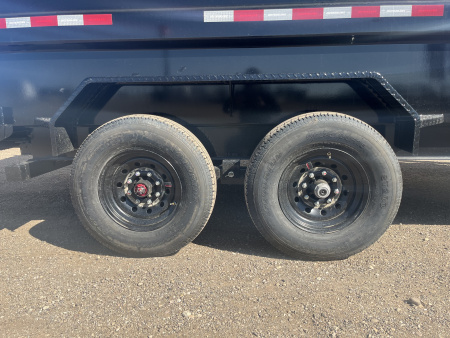 New 2026 PJ 83"x14' GN Tandem Axle Low Pro High Side Dump w/ 48" Sides – DM