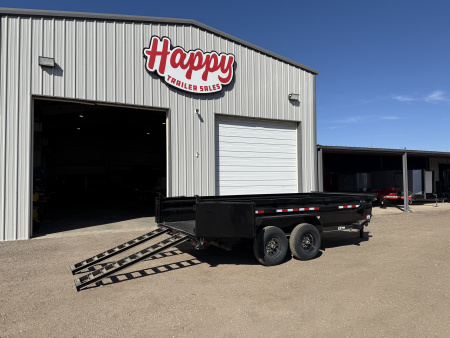 New 2026 PJ 83"x16' BP Tandem Axle Low Pro Dump w/ 24" Sides – DL