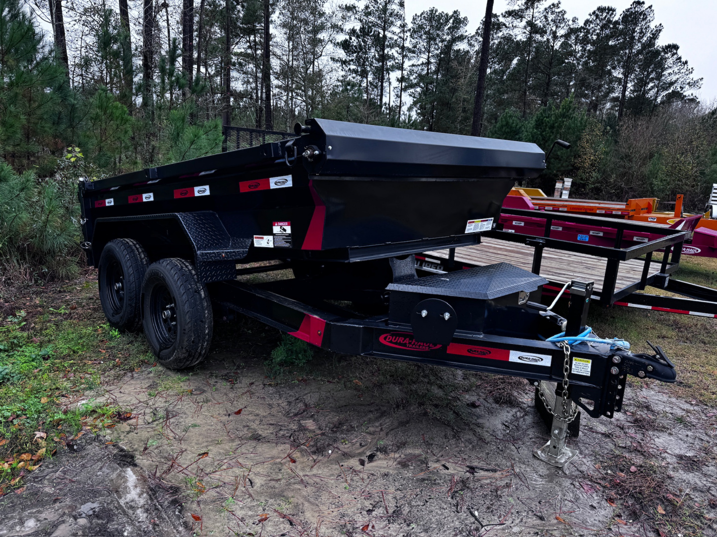 New 2025 Dura-Haul 5x10 7K Scissor Dump Trailer