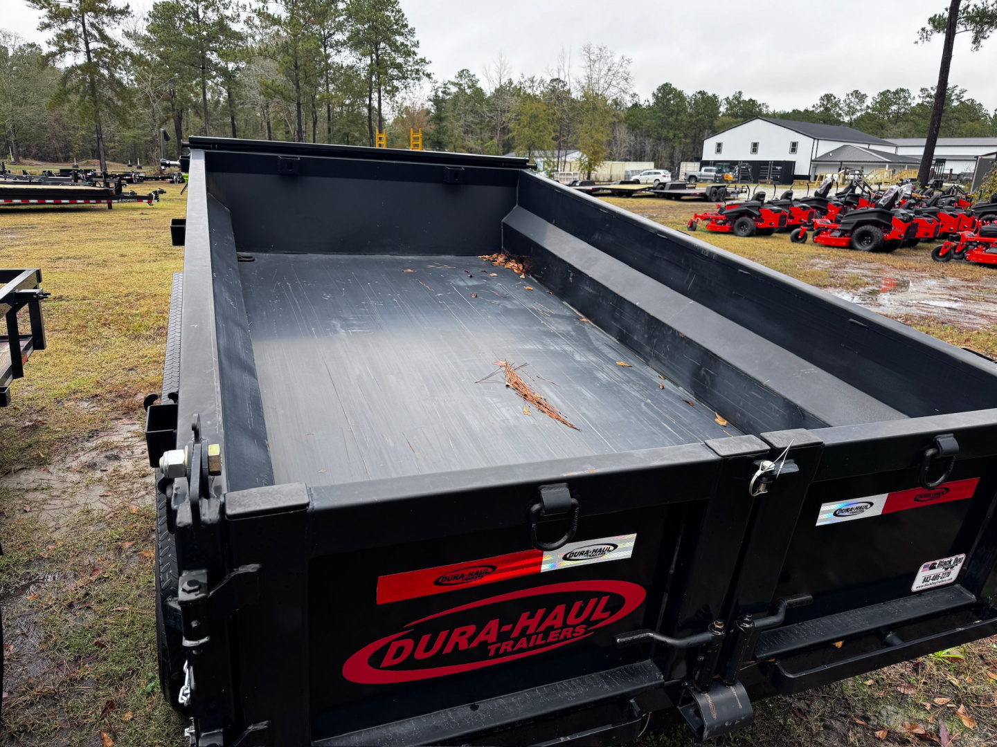 New 2025 Dura-Haul 5x10 7K Scissor Dump Trailer