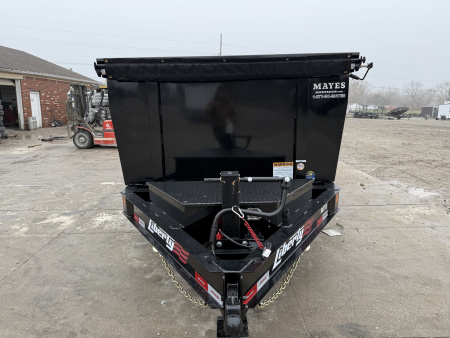 New 2026 LIBERTY LD14K83X14B8SHS Dump Trailer 83X14 TA HIGH SIDES (GVW:15400) MIDNIGHT BLACK