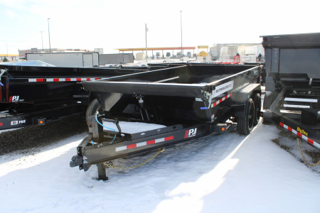 New 2026 PJ Trailers 14' DT1 15.4K GVWR Dump Trailer