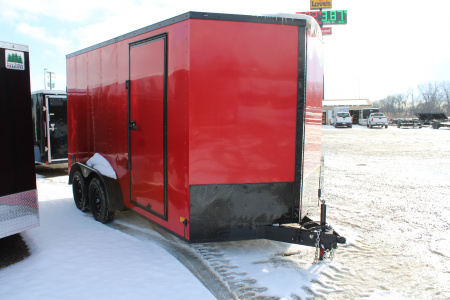 New 2026 Darkhorse Cargo 7X14 + 12  R Cargo / Enclosed Trailer