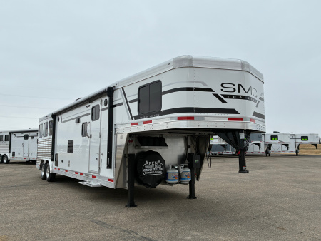 New 2026 SMC 3H 13' LQ Horse Trailer