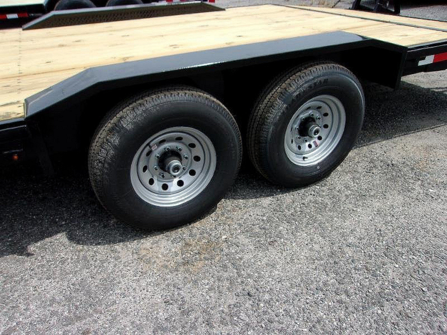 New 2026 Down 2 Earth Trailers 102"X24' Equipment Trailer *Roll Over Fenders* Equipment Trailer