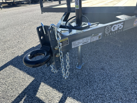 New 2026 GPS 7X14 TANDEM AXLE UTILITY TRAILER WITH SET BACK JACK AND FULL WRAP TONGUE
