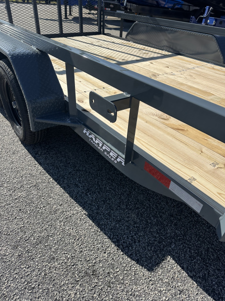 New 2026 GPS 7X14 TANDEM AXLE UTILITY TRAILER WITH SET BACK JACK AND FULL WRAP TONGUE