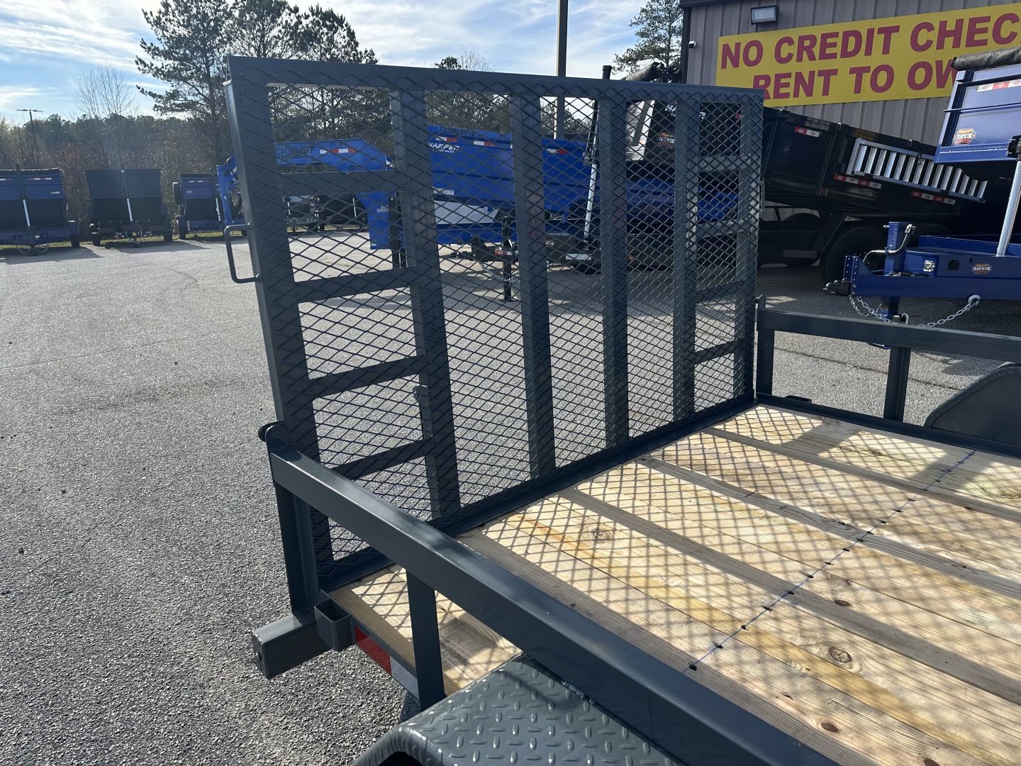 New 2026 10K GPS 7X14 TANDEM AXLE UTILITY TRAILER WITH HD GATE