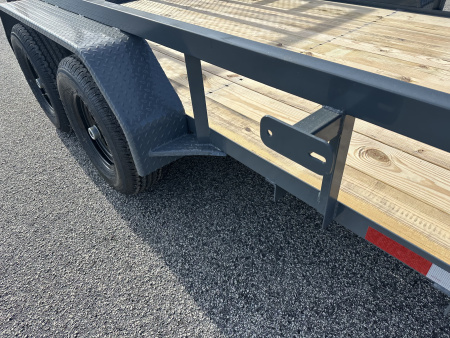 New 2026 10K GPS 7X14 TANDEM AXLE UTILITY TRAILER WITH HD GATE