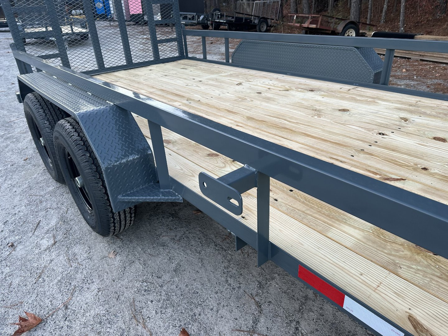 New 2026 10K GPS 7X16 TANDEM AXLE UTILITY TRAILER WITH HD GATE