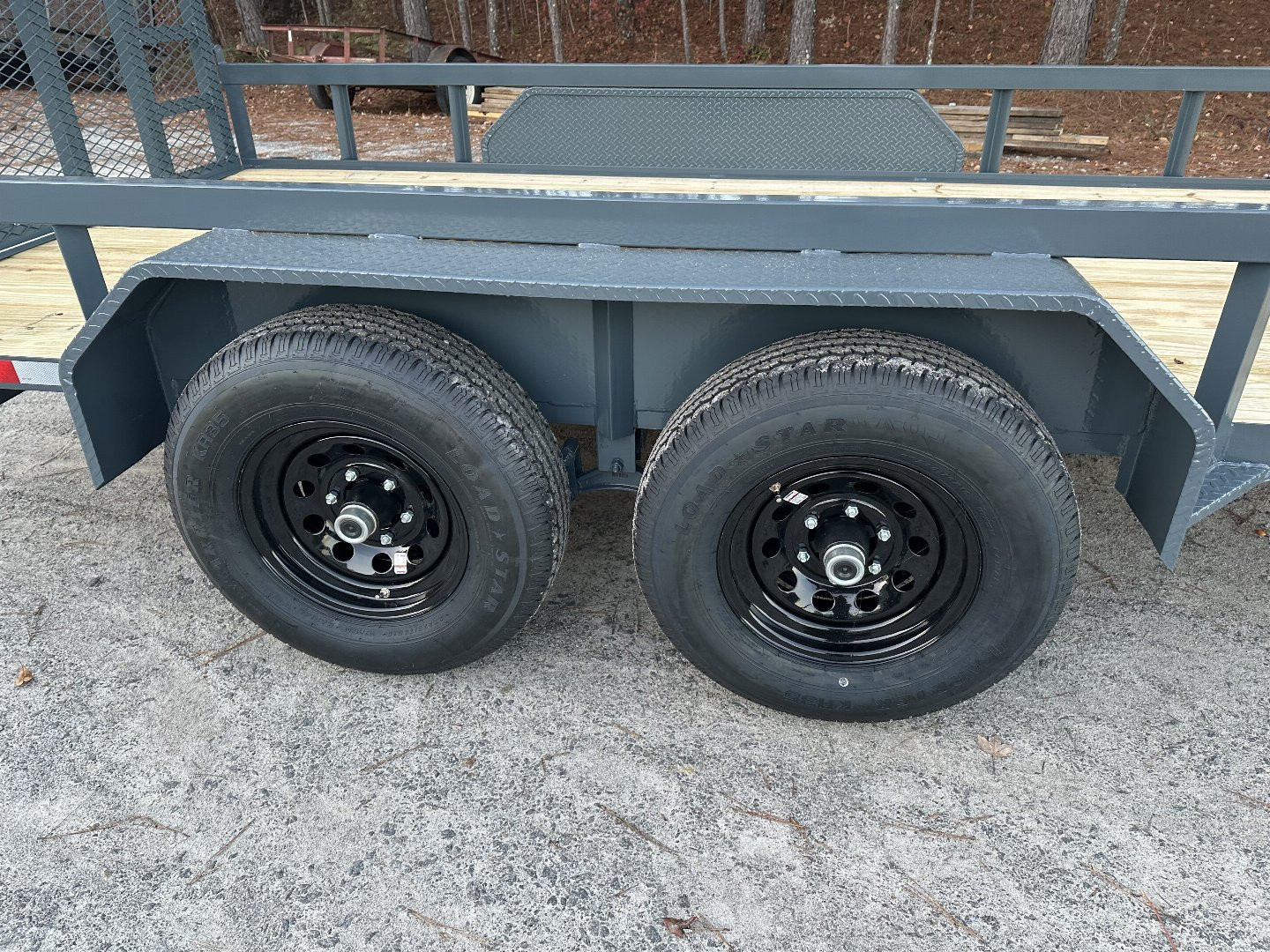 New 2026 10K GPS 7X16 TANDEM AXLE UTILITY TRAILER WITH HD GATE