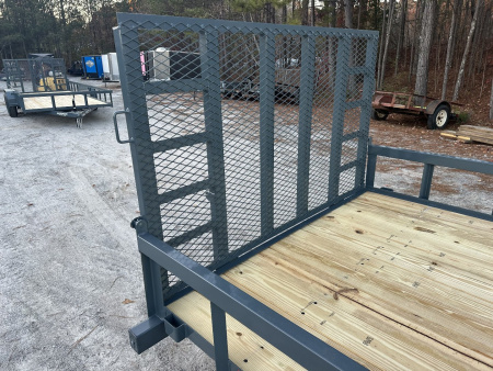 New 2026 10K GPS 7X16 TANDEM AXLE UTILITY TRAILER WITH HD GATE