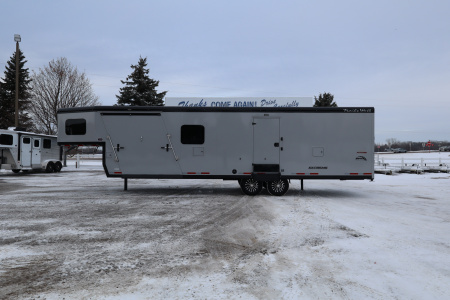 New 2026 Trails West 28' RPM GN Snowmobile Trailer