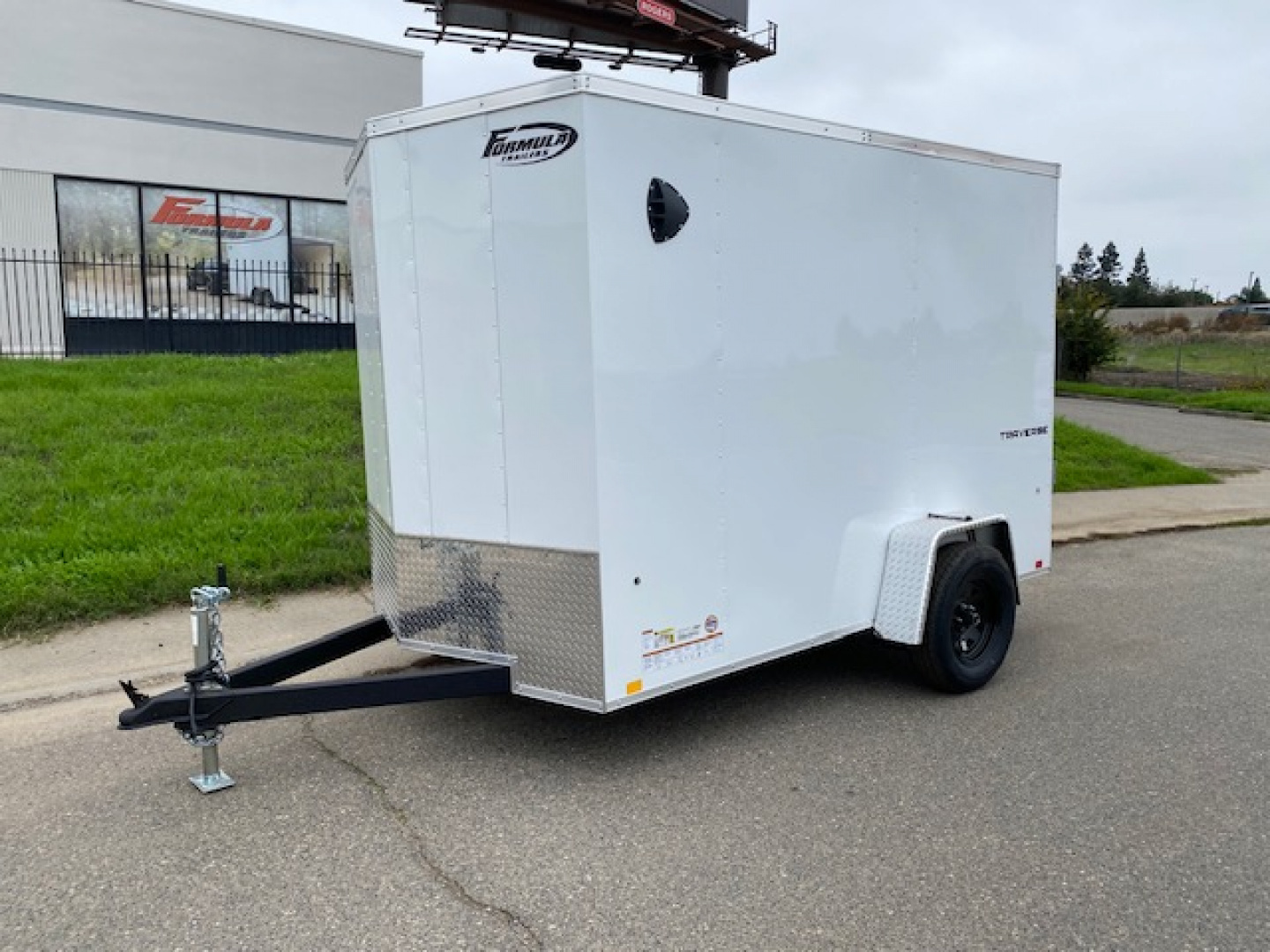 New 6x10 Single Axle 3K Enclosed Cargo