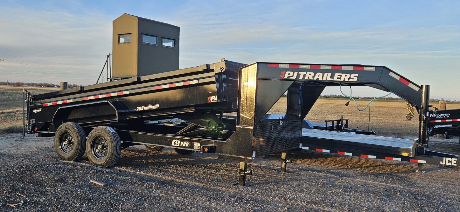 New 2026 PJ Trailers 83 in. x 16' Low Pro Dump (DL) Dump Trailer