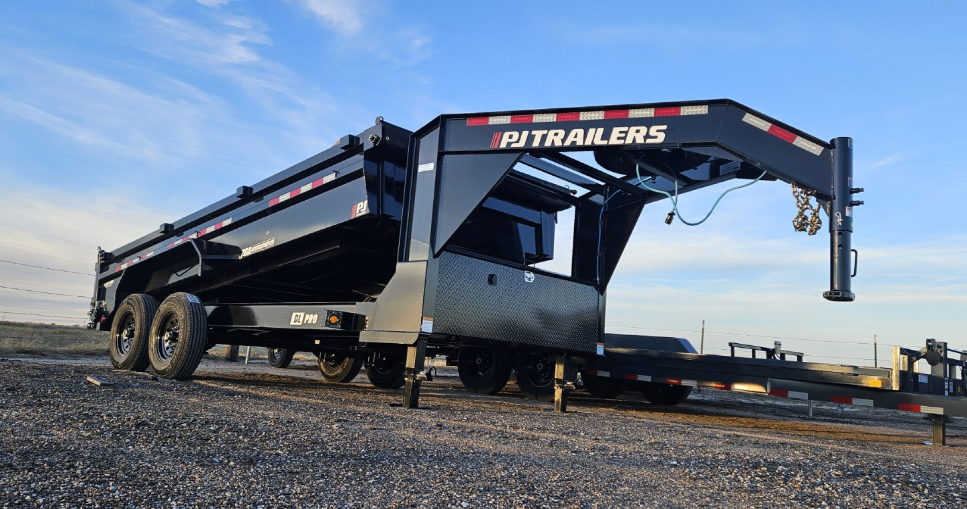 New 2026 PJ Trailers 83 in. x 16' Low Pro Dump (DL) Dump Trailer