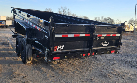 New 2026 PJ Trailers 83 in. x 16' Low Pro Dump (DL) Dump Trailer