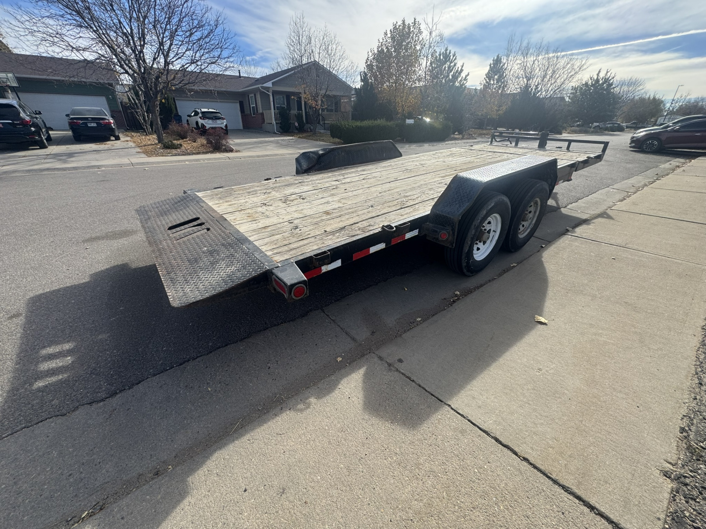 Used 2015 Load Trail 7-20TandemAxleTilt