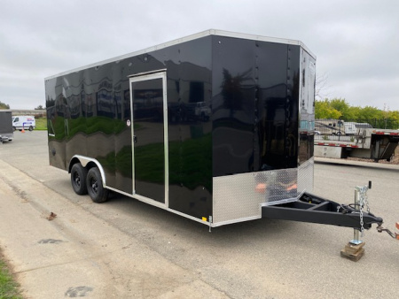 New 8.5x20 Tandem Axle 10K Enclosed Car Hauler