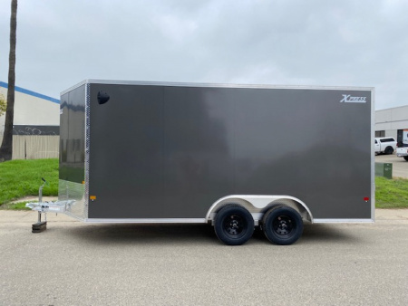New 8.5X16 Tandem Axle 7K Enclosed Car Hauler