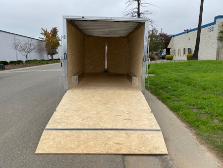 New 8.5X16 Tandem Axle 7K Enclosed Car Hauler