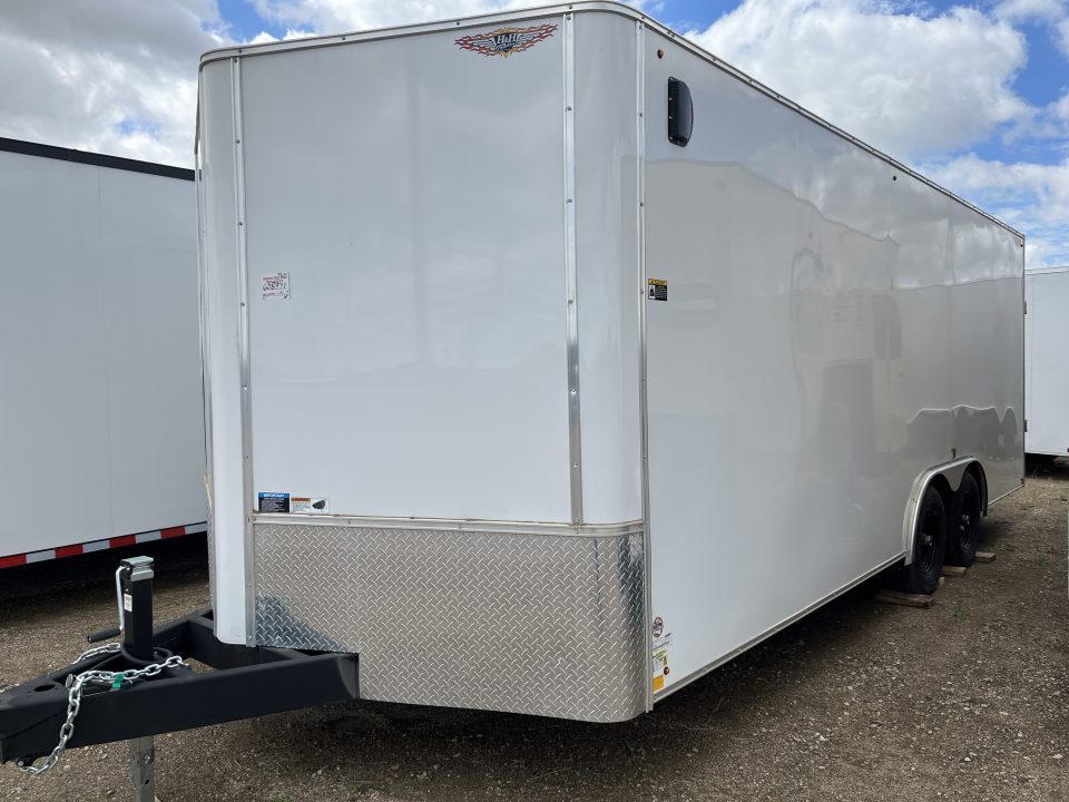 New 2026 H&H Trailers 8.5X20 10K Cargo / Enclosed Trailer