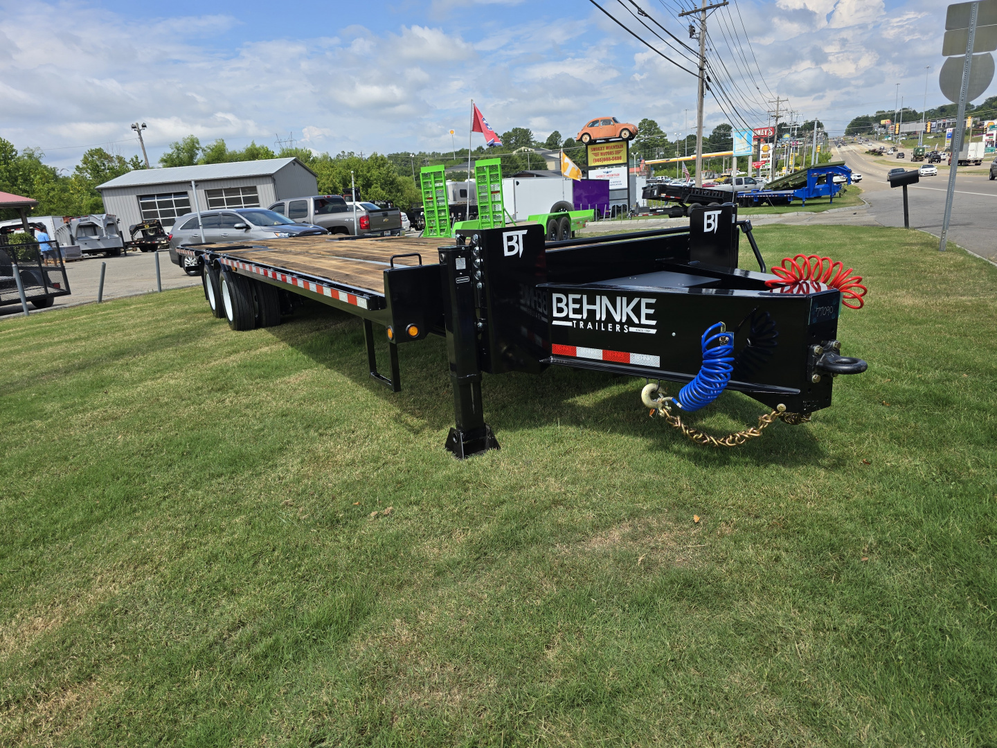 New 2026 Behnke FB8X32PTHBT-40 TRA Equipment Trailer