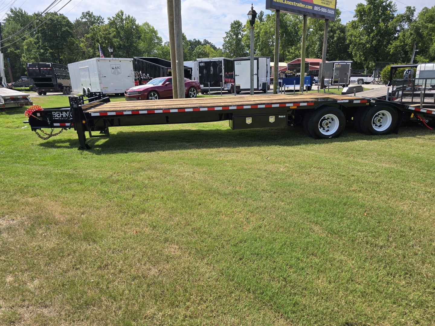 New 2026 Behnke FB8X32PTHBT-40 TRA Equipment Trailer