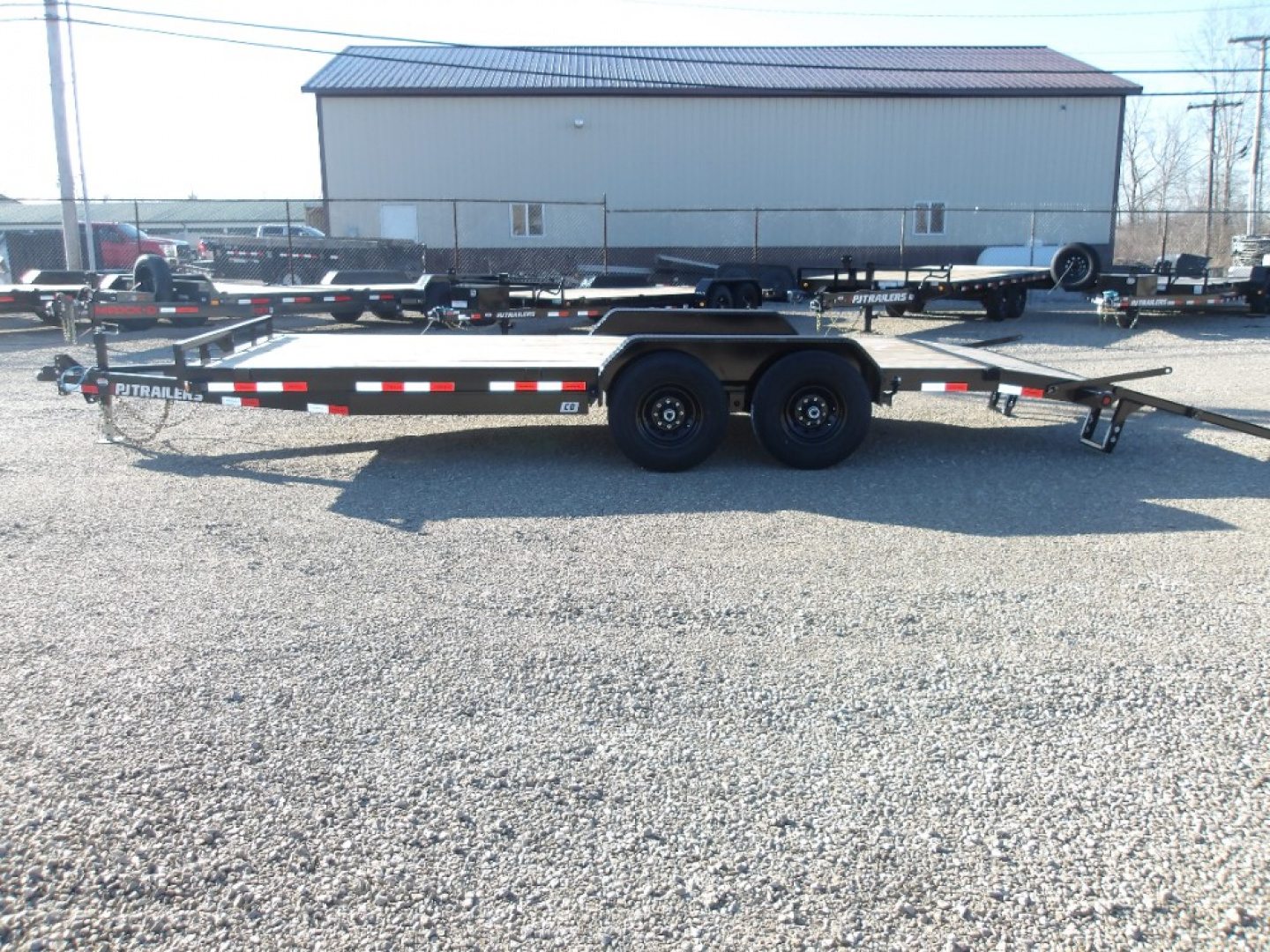 New 2026 PJ Trailers 83x20 CD202 Equipment Trailer