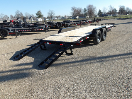 New 2026 PJ Trailers 83x20 CD202 Equipment Trailer