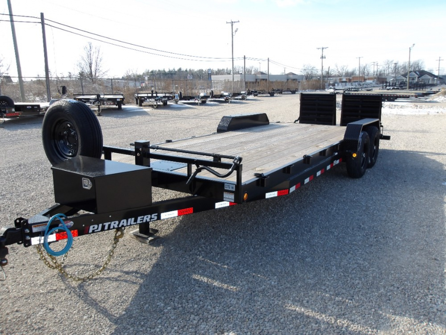 New 2026 PJ Trailers CC222 Equipment Trailer