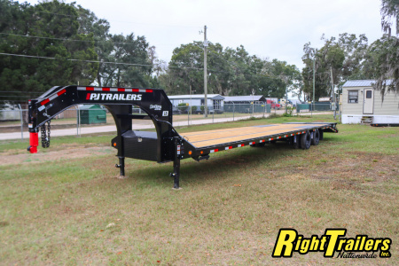 New 2026 8.5X40 PJ GOOSENECK EQUIPMENT TRAILER