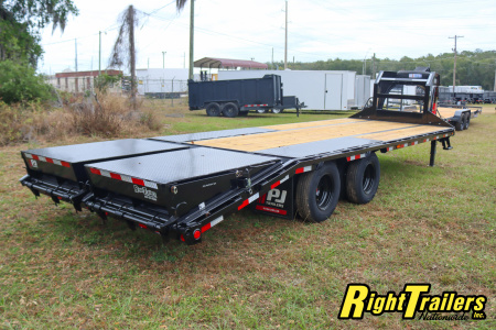 New 2026 8.5X25 PJ Gooseneck Equipment Trailer