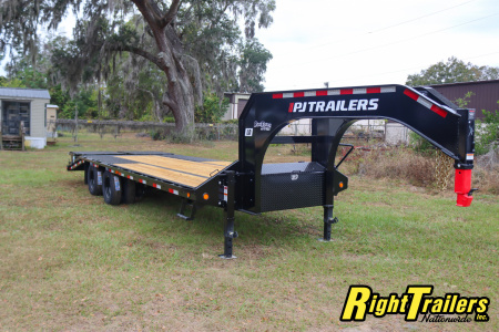 New 2026 8.5X25 PJ Gooseneck Equipment Trailer