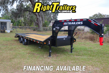 New 2026 8.5X25 PJ Gooseneck Equipment Trailer