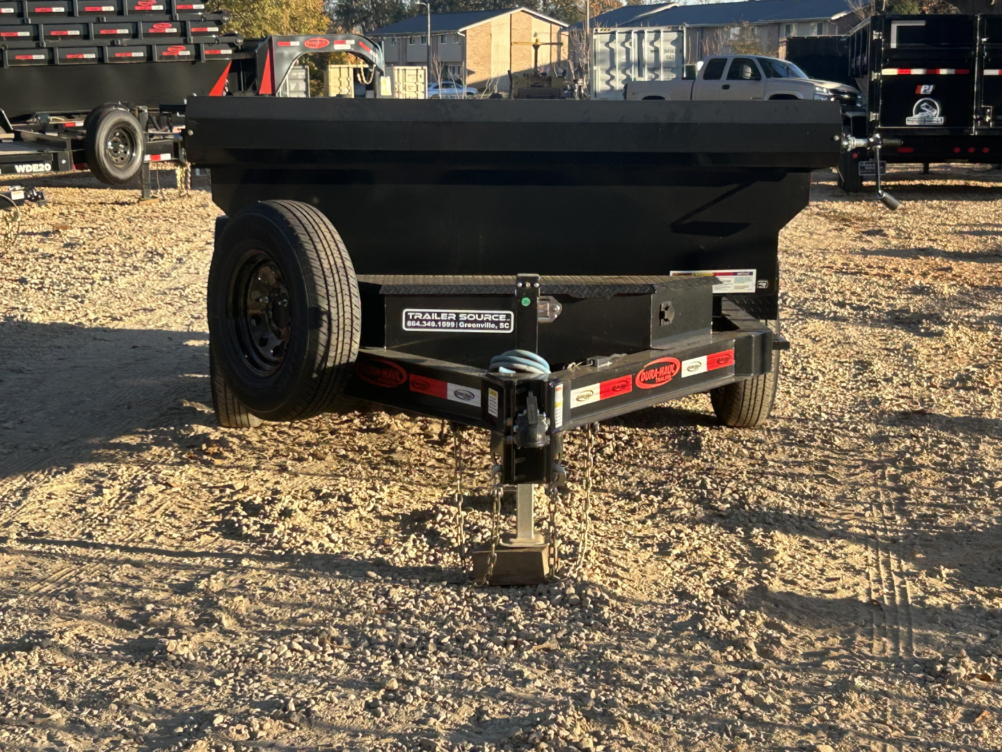 New 2026 Dura-Haul 6x12 TA 10k Dump Trailer