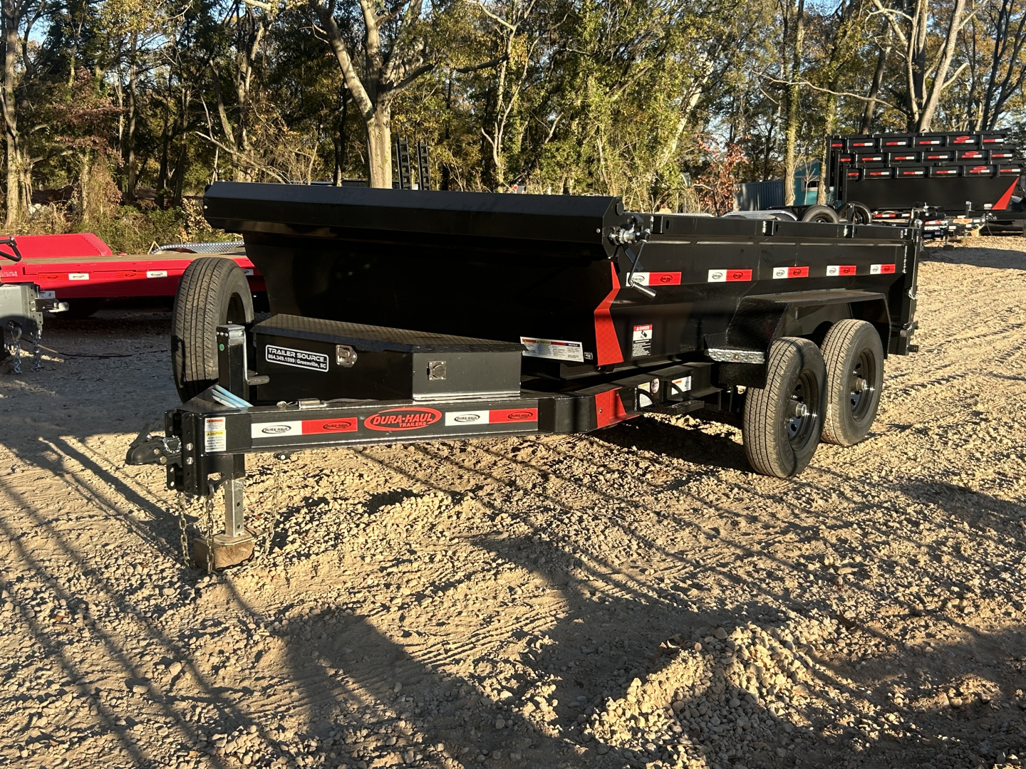New 2026 Dura-Haul 6x12 TA 10k Dump Trailer