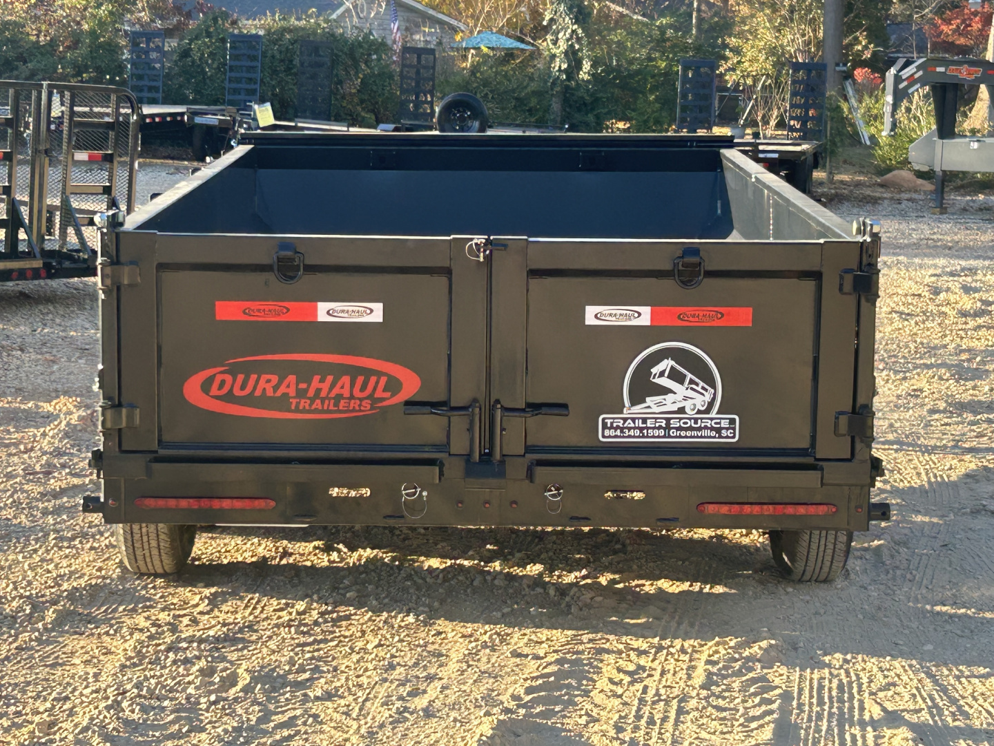 New 2026 Dura-Haul 6x12 TA 10k Dump Trailer